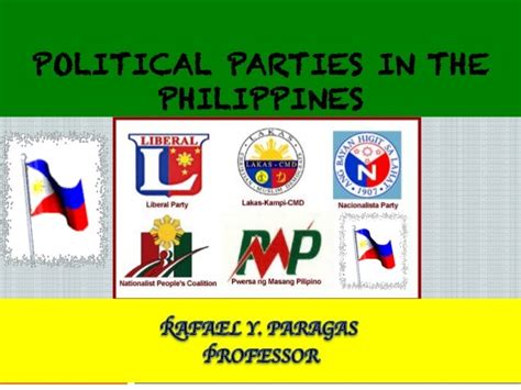 List of political parties in the Philippines .